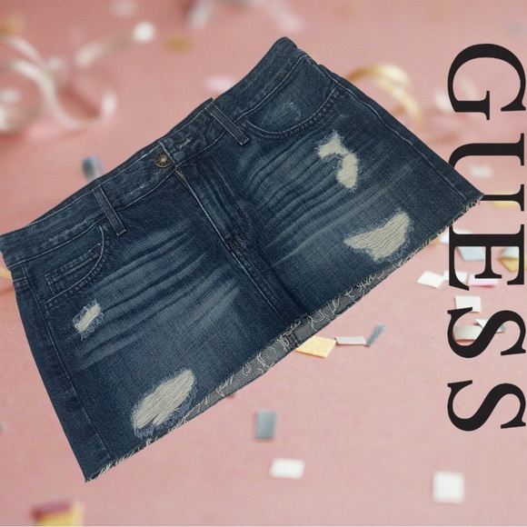 ☀️Guess Trista Denim Skirt NWT - Picture 3 of 10